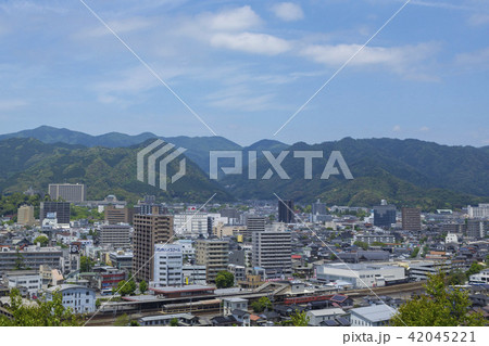 山口県山口市の街並み 山口県山口市の街並み 42045221