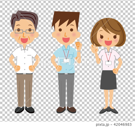 クールビズのイラスト素材 4469