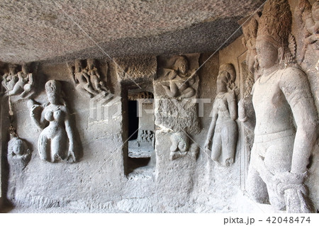 インド紀行 その201807 : 感動のオーランガバード石窟寺院 その201807 インド紀行 その201807 : 感動のオーランガバード石窟寺院 その201807 42048474