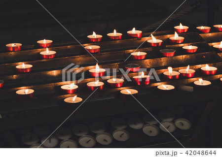 Candles in church Candles in church 42048644