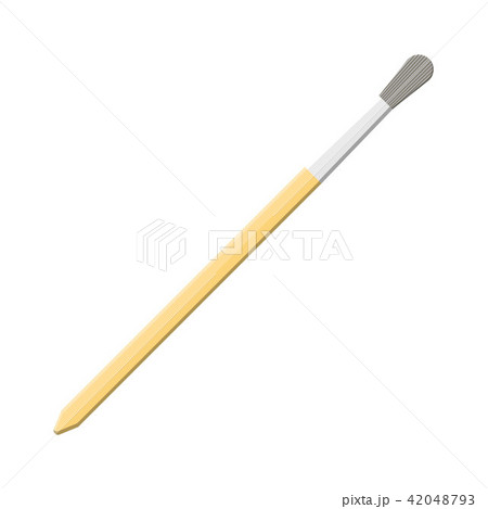 Paint brush isolated on white. Artist paintbrush. 42048793