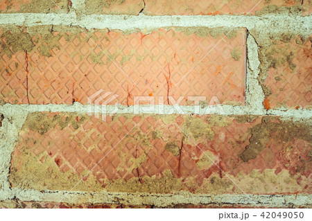 the texture of the brick 42049050