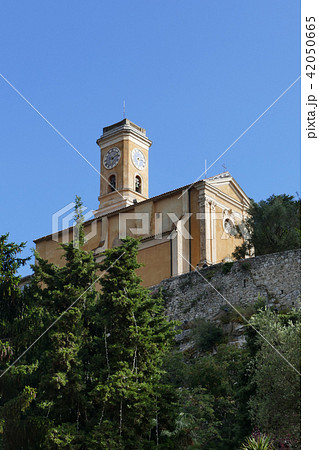 エズ村の教会 フランス エズ村の教会 フランス 42050665