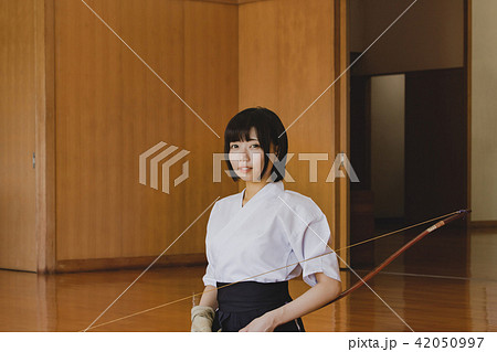 弓道　部活動 42050997