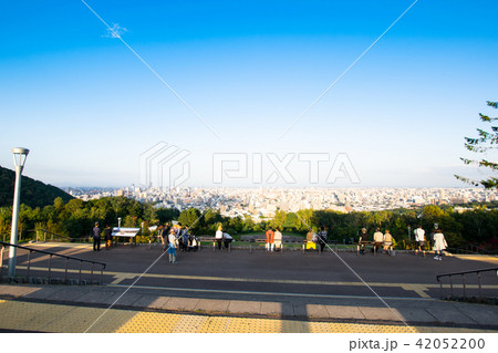 札幌の街並み　旭山記念公園からの眺め 42052200