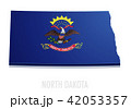 Map North Dakota 42053357