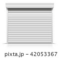 closed shutter door 42053367