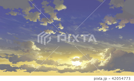 朝日と雲 朝日と雲 42054773