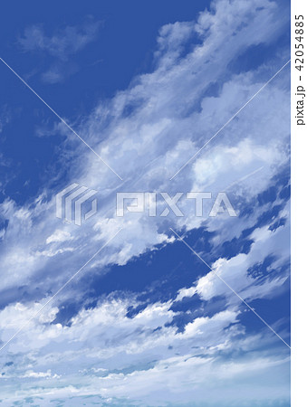 青空と雲_縦PAN用 42054885
