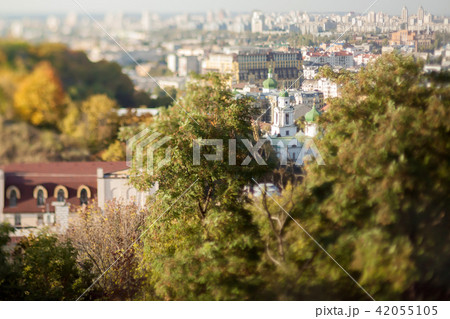 Kiev at sunset. Kiev at sunset. 42055105