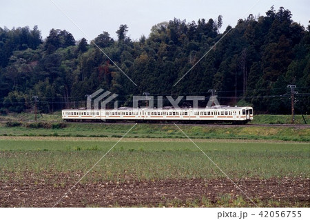 1994年　飯田線を走る119系普通電車4両 42056755