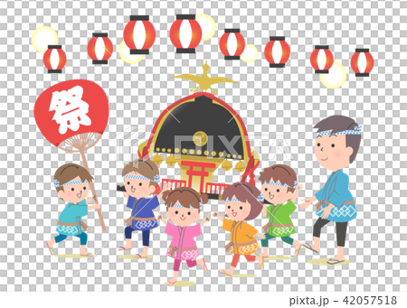 秋祭りのこども 秋祭りのこども 42057518
