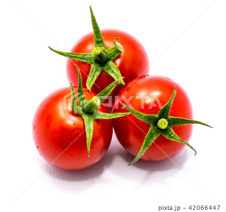 Red cherry tomatoe isolated 42066447