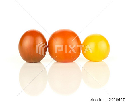 Fresh cherry tomato isolated on white Fresh cherry tomato isolated on white 42066667