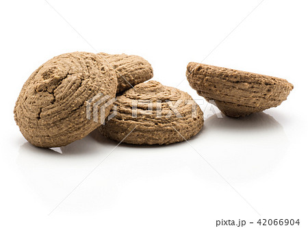 Coco cookie isolated on white 42066904