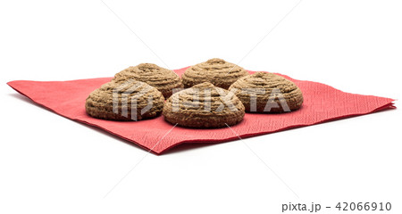 Coco cookie isolated on white 42066910