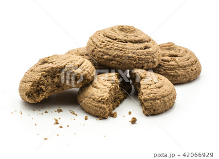 Coco cookie isolated on white Coco cookie isolated on white 42066929