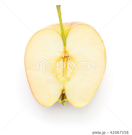 Raw evelina apple isolated Raw evelina apple isolated 42067356