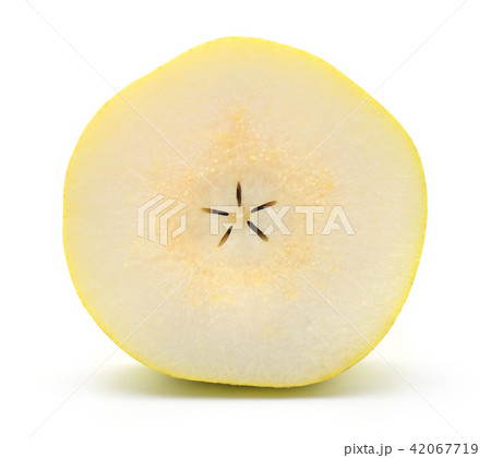 Green pear isolated on white 42067719