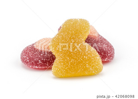 Easter Jelly isolated on white background Easter Jelly isolated on white background 42068098