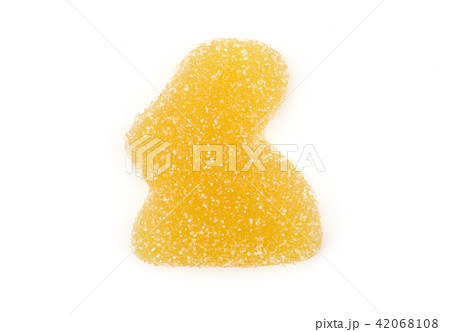 Easter Jelly isolated on white background Easter Jelly isolated on white background 42068108