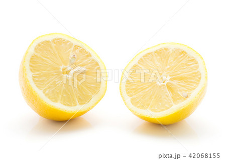Fresh lemon isolated on white Fresh lemon isolated on white 42068155