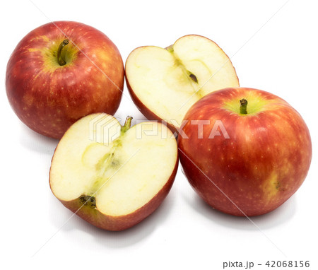 Fresh apple kanzi isolated on white Fresh apple kanzi isolated on white 42068156