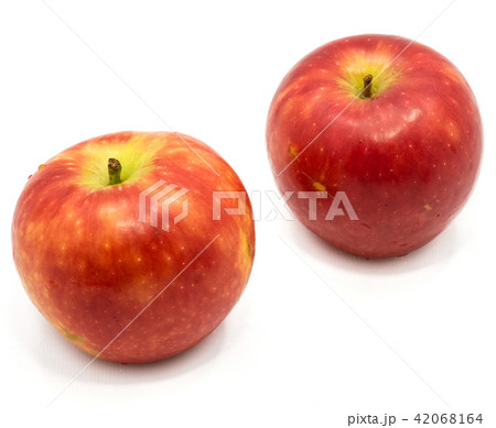 Fresh apple kanzi isolated on white Fresh apple kanzi isolated on white 42068164