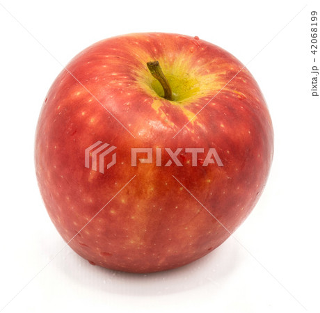 Fresh apple kanzi isolated on white Fresh apple kanzi isolated on white 42068199