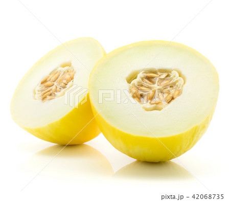 Melon Honeydew isolated on white 42068735