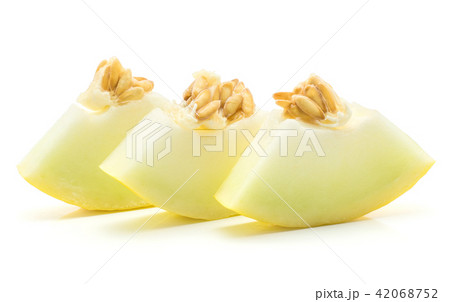 Melon Honeydew isolated on white 42068752