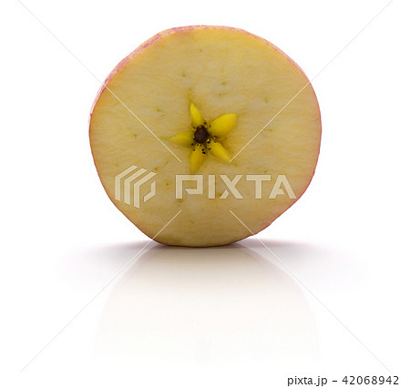 Apple gala variety isolated on white 42068942
