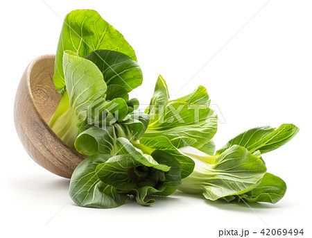 Fresh Bok choy isolated on white Fresh Bok choy isolated on white 42069494