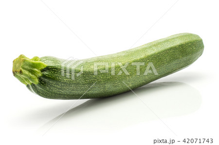 Fresh Zucchini isolated on white 42071743