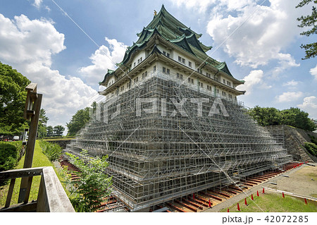 名古屋城・改築工事・2018年7月 名古屋城・改築工事・2018年7月 42072285