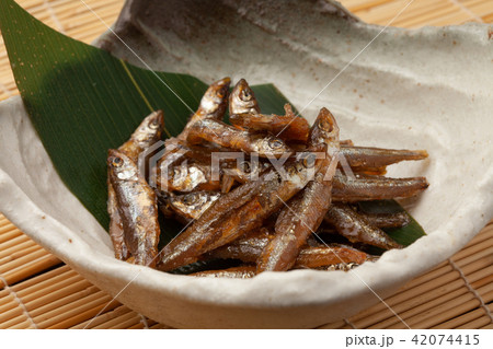 ワカサギの甘露煮 42074415