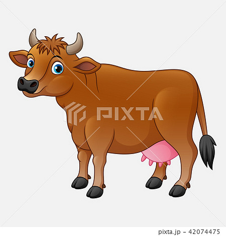 Cute cow cartoon Cute cow cartoon 42074475