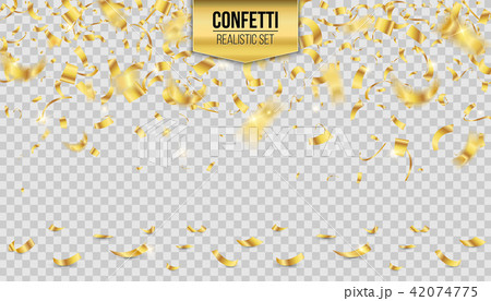 Creative vector illustration of colorful falling shiny confetti isolated on transparent background Creative vector illustration of colorful falling shiny confetti isolated on transparent background 42074775