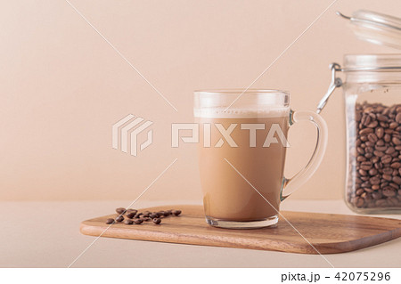 Bulletproof coffee, blended with organic butter Bulletproof coffee, blended with organic butter 42075296