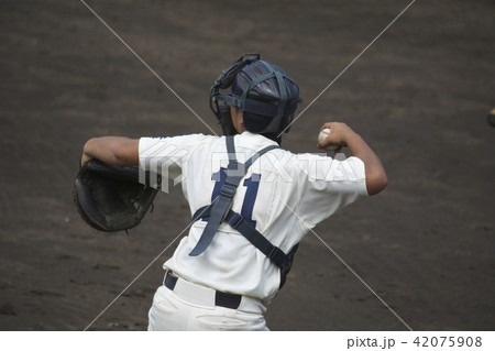 高校野球 キャッチャー 42075908