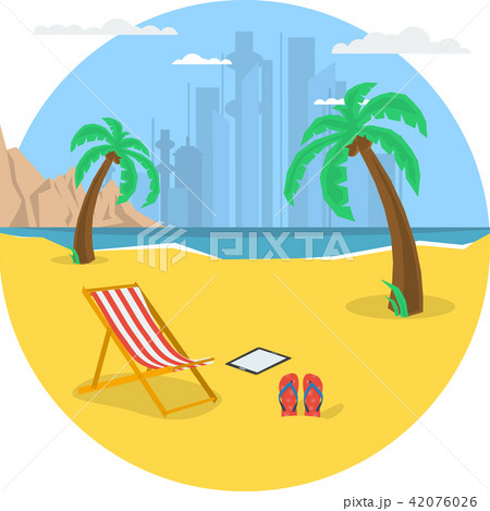 Summertime - round banner Summertime - round banner 42076026