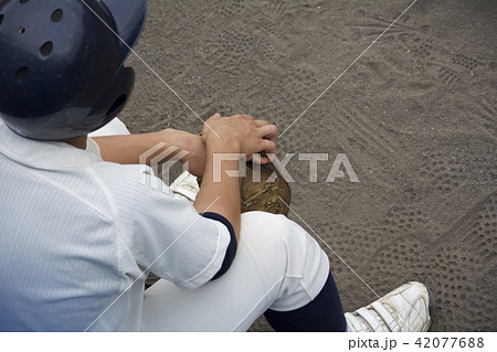 高校野球 ボールボーイの写真素材 4776