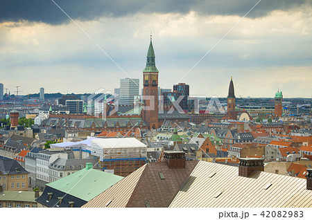 Skyline of Copenhagen Denmark 42082983