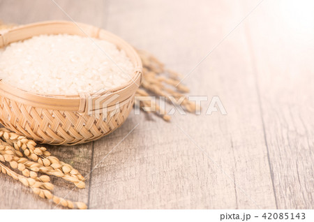 水田 米 稲 42085143