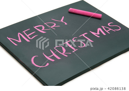 黒板 チョーク クリスマス 42086138