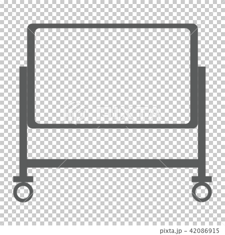 ホワイト　ホワイトボード　イラスト　アイコン 42086915