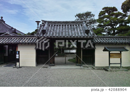 奈良　中宮寺山門 42088904