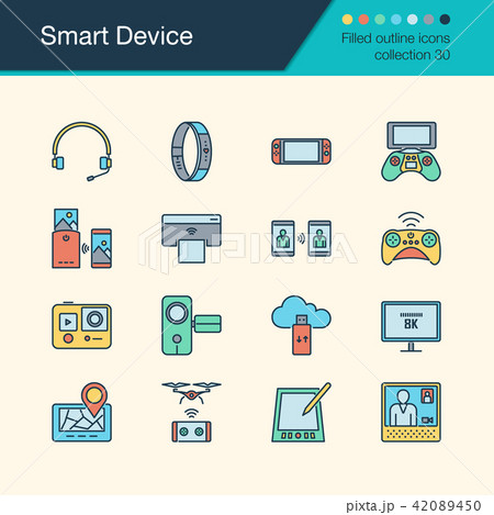 Smart Device icons.  42089450