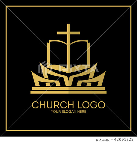 Church logo. Christian symbols 42091225