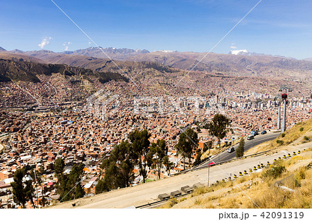 La Paz view from El Alto,Bolivia 42091319